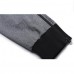 Men's Casual Stitching Color Slim Fit Joggers Sport Pants Side Drawstring Design Elastic Waist Pants