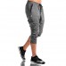 Men's Casual Fitness Training Running Feet Trousers Breathable Cotton Elastic Waist Sports Pants