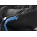 Men's Casual Warm Fleece Sportswears Contrast Color Zipper Stand Collar Hoodies Sweatshirts