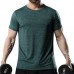 Quick-drying Sports T-Shirts Men's Thin Stretch Breathable Casual O-Neck Running Training Tops