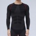 Long Sleeve Mens Professional Compression Tights Quick Dry Sports Breathable Bodybuilding Sportswear