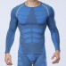 Long Sleeve Mens Professional Compression Tights Quick Dry Sports Breathable Bodybuilding Sportswear