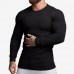 Men Skinny Fit Active Ribbed T-Shirts