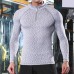 Mens Fitness Tight Sportswear Training Elastic Sport Slim Fit Pullover Sportswear