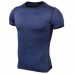 Men's Sports Fitness Gym Compression T-shirts Running Training Sweat Speed Dry Tight T-shirt