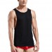 Mens Fitness Training Sleeveless Vest Breathable Running Sport Cotton Tank Tops
