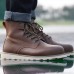TENGOO Men's Work Safety Shoes Hiking Camping Outdoor Travel Waterproof Non-Slip Breathable Anti-Smashing Shoes