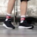 Uleemark U-lacer Rotating Buckle Shock Absorption Running Shoes Two-color Intelligent Night Light Breathable Sports Men Sneakers From Xiaomi Youpin