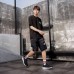 Uleemark U-lacer Rotating Buckle Shock Absorption Running Shoes Two-color Intelligent Night Light Breathable Sports Men Sneakers From Xiaomi Youpin