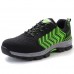 TENGOO Safety Shoes Work Shoes Steel Teo Mens Outdoor Hiking Running Camping Shoes Non-Slip Anti-Smashing