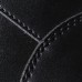 Men's Winter Keep Warm Waterproof Non-Slip Black Combat PU Leather Lace Up Jungle Hiking Snow Boots