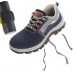 TENGOO Outdoor Mens Safety Shoes Summer Breathable Steel Toe Work Boots Hiking Climbing Working Shoes