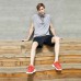 ULEEMARK Dragon Scale Pattern Men Sneakers Lightweight Breathable Non-slip Outdoor Sports Running Shoes from xiaomi youpin