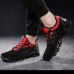 US Size 7.5-10 Outdoor Running Tank Bottom Sports Male Blade Cattle PVC Non-slip Breathable Shoes