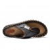 S-420502  The First Layer Of Leather Handmake Men's Sandals Slippers Summer Personality Beach Shoe