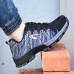 TENGOO 536 Men's Ultralight Safety Shoes Work Shoes Mesh Anti-slip Anti-Collision Steel Toe Sports Running Shoes