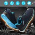 TENGOO Safety Shoes Work Shoes Men's Steel Toe Non-Slip Breathable Sneakers Hiking Shoes Running Shoes