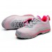 TENGOO Safety Shoes Non-Slip Anti-Smashing Steel Toe Work Shoes Waterproof Hiking Camping Fishing Shoes