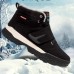 Winter Men Elderly Shoes Warm Cotton Outdoor Hiking Non-slip Sports