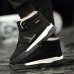 Winter Men Elderly Shoes Warm Cotton Outdoor Hiking Non-slip Sports