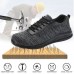 TENGOO Safety Shoes Work Shoes Waterproof Breathable Ultralight Steel Toe Running Outdoor Sports Shoes