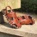 Men's Beach Sandals Summer Slippers Soft Flat-bottomed Slippers Microfiber Shoe Size 6.5-11.5
