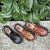 Men's Beach Sandals Summer Slippers Soft Flat-bottomed Slippers Microfiber Shoe Size 6.5-11.5