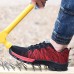 TENGOO Women's Safety Shoes Non-Slip Breathable Wear-Resistant Working Sports Safety Labor Anti-Smashing Sneakers