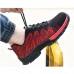 TENGOO Women's Safety Shoes Non-Slip Breathable Wear-Resistant Working Sports Safety Labor Anti-Smashing Sneakers