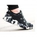 TENGOO Steel Toe Men's Safety Shoes Anti-Smashing Non-Slip Soft Work Shoes Hiking Running Sneakers
