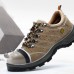 ANTSEN Men's Steel Toe Sneakers Safety Shoes Work Shoes Hiking Camping Anti-Smashing Durable Shoes