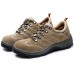 ANTSEN Men's Steel Toe Sneakers Safety Shoes Work Shoes Hiking Camping Anti-Smashing Durable Shoes