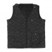 Outdoor Men Winter Cycling Vest Rechargeable Heated Body Breathable Warm Jacket