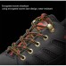 TENGOO Men's Waterproof Steel Toe Work Shoes Safety Shoes Hiking Camping Non-Slip Sneakers Casual Shoes