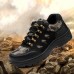 TENGOO Men's Safety Shoes Steel Toe Waterproof Non-Slip Anti-Smashing Hiking Camping Fishing Work Shoes
