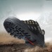 TENGOO Men's Safety Shoes Steel Toe Waterproof Non-Slip Anti-Smashing Hiking Camping Fishing Work Shoes