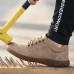 TENGOO Work Safety Shoes Flood Anti-Smashing Steel Toe Cap Hiking Camping Casual Running Shoes Working Protective Gear