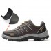 TENGOO Men's Safety Shoes Steel Toe Work Shoes Running Hiking Sneakers Non-Slip Waterproof