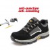 TENGOO Men's Safety Shoes Work Shoes Breathable Hiking Steel Toe Steel Sole Sneakers