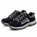 TENGOO Men's Safety Shoes Work Shoes Breathable Hiking Steel Toe Steel Sole Sneakers