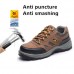 TENGOO Safety Shoes Steel Work Shoes Non-Slip Waterproof Hiking Casual Running Camping Sneakers