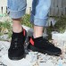TENGOO Men's Safety Shoes Work Shoes Waterproof Running Hiking Camping Shoes Non-Slip Soft