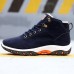 Men's Winter Fur Warm Outdoor Non-slip Sneakers Suede High Top Snow Ankle Boots
