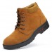 TENGOO Men's Steel Toe Military Safety Shoes Combat Indestructible Ankle Work Shoes Labor Protection Boots