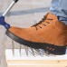 TENGOO Men's Steel Toe Military Safety Shoes Combat Indestructible Ankle Work Shoes Labor Protection Boots