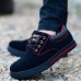TENGOO Steel Toe Safety Shoes Insurance Shoes Waterproof Anti-Smashing Non-Slip Outdoor Hiking Work Shoes