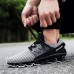 T930 Big Size Mesh Breathable Non-Slip Training Sports Athletic Cushion Running Shoes Sneakers