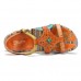 Women's Leather Flat Sandals Summer Low Heel Buckle Handmade Outdoor Lightweight Beach Sandals
