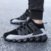 R345 Outdoor Men's Breathable Shock Absorbing Suede Trekking Runners Shoes Sneakers
