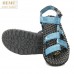 HEMU Men's Sandals Breathable Non-slip Massage Outdoor Leisure Beach Sandals Slipper